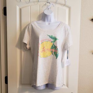 Sleep Sense "Life Give you Lemons Make Lemonade" TEE NWT
